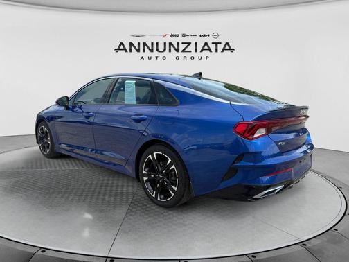 Sapphire Blue 2022 Kia K5 GT-Line