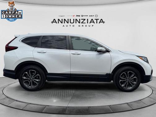 Platinum White Pearl 2020 Honda CR-V AWD EX-L