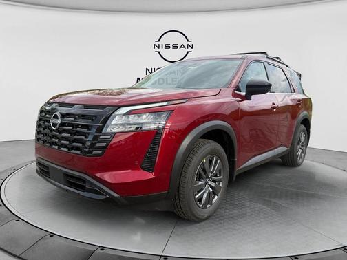 Scarlet Ember Tintcoat 2026 Nissan Pathfinder SV
