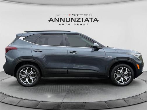 Gravity Gray 2021 Kia Seltos EX