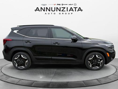 Fusion Black 2025 Kia Seltos SX Turbo