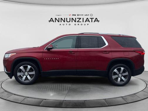 Cajun Red Tintcoat 2018 Chevrolet Traverse LT Leather