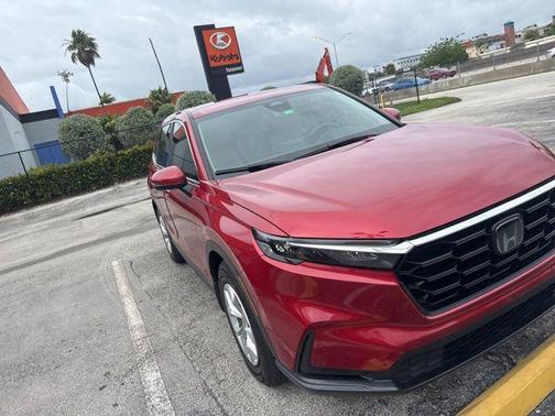 Radiant Red 2023 Honda CR-V LX 2WD