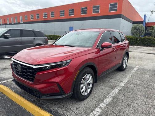 Radiant Red 2023 Honda CR-V LX 2WD