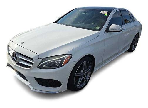 Polar White 2015 Mercedes-Benz C-Class C 300