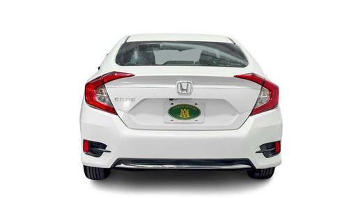 Platinum White 2020 Honda Civic LX