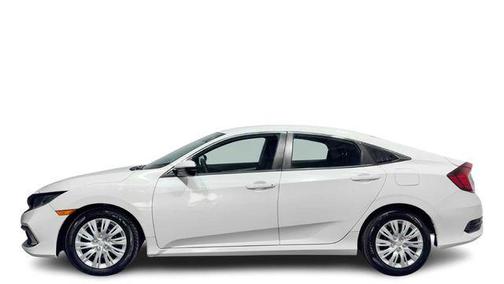Platinum White 2020 Honda Civic LX