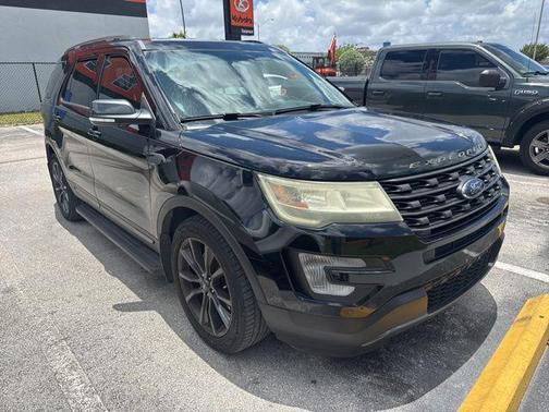 Shadow Black 2017 Ford Explorer XLT