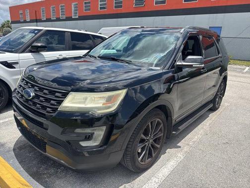 Shadow Black 2017 Ford Explorer XLT