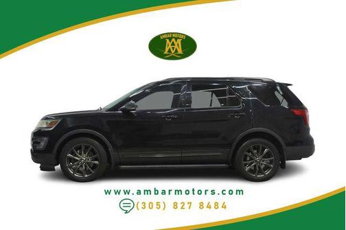 Shadow Black 2017 Ford Explorer XLT