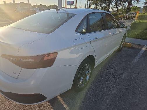 Opal White 2023 Volkswagen Jetta 1.5T SE