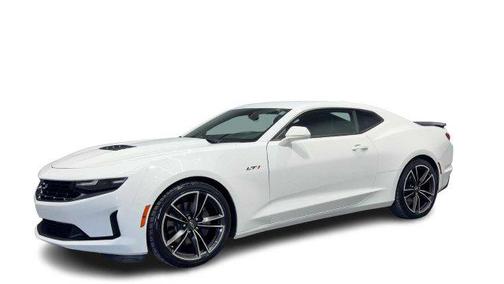 Summit White 2021 Chevrolet Camaro RWD Coupe LT1