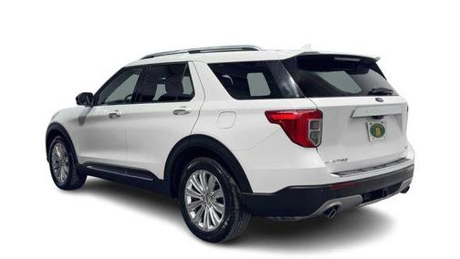 Star White Metallic Tri-Coat 2020 Ford Explorer Limited