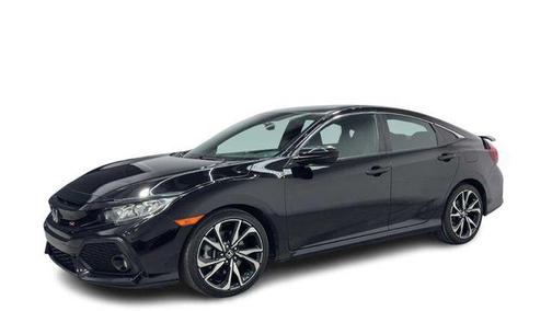 Crystal Black Pearl 2018 Honda Civic Si