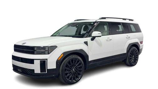 Serenity White 2024 Hyundai SANTA FE Calligraphy