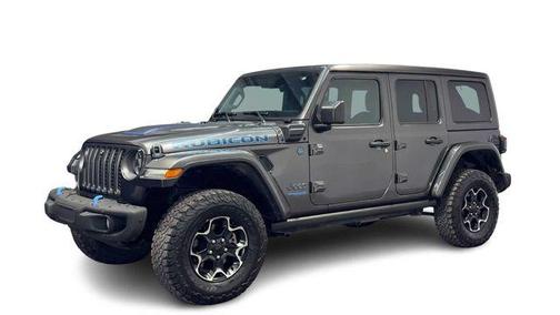 Granite Crystal Metallic Clearcoat 2021 Jeep Wrangler Unlimited 4xe Rubicon
