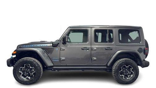 Granite Crystal Metallic Clearcoat 2021 Jeep Wrangler Unlimited 4xe Rubicon