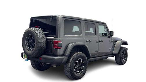 Granite Crystal Metallic Clearcoat 2021 Jeep Wrangler Unlimited 4xe Rubicon
