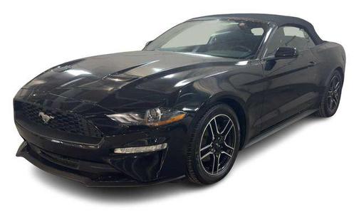 Shadow Black 2021 Ford Mustang EcoBoost Premium