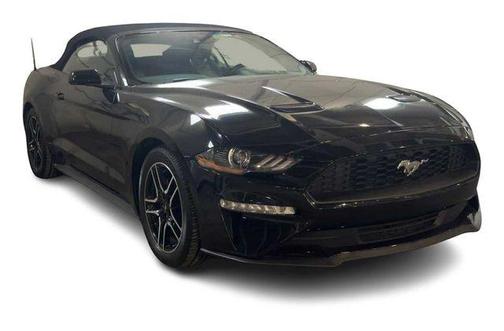 Shadow Black 2021 Ford Mustang EcoBoost Premium