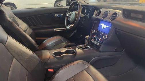 Shadow Black 2021 Ford Mustang EcoBoost Premium