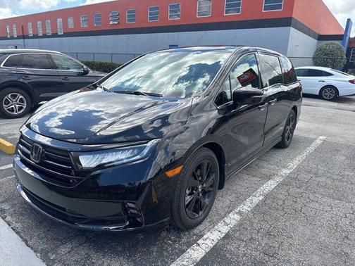 Crystal Black Pearl 2023 Honda Odyssey Sport