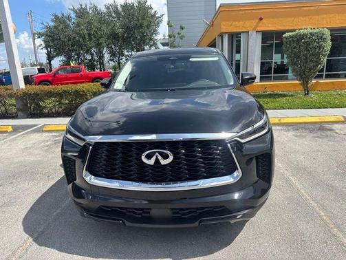 Mineral Black 2022 INFINITI QX60 Pure