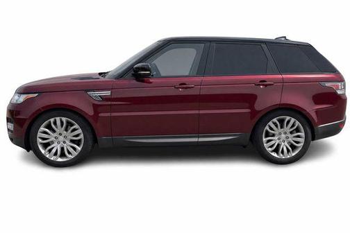 Red 2017 Land Rover Range Rover Sport 3.0L Supercharged HSE