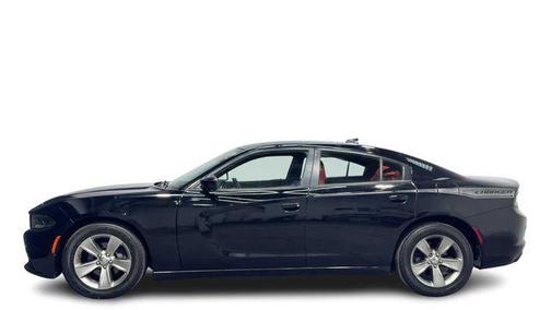 Pitch Black Clearcoat 2018 Dodge Charger SXT Plus
