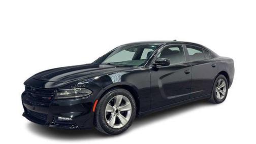 Pitch Black Clearcoat 2018 Dodge Charger SXT Plus