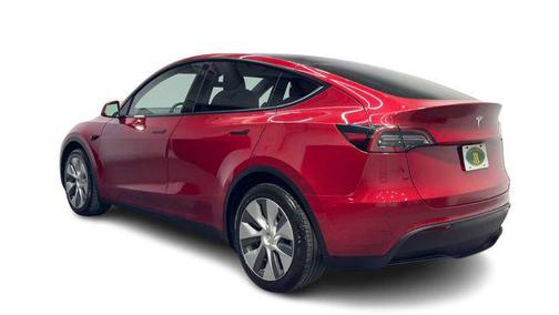 Red Multi-Coat 2021 Tesla Model Y Long Range Dual Motor All-Wheel Drive