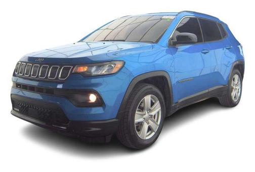 Laser Blue Pearlcoat 2022 Jeep Compass Latitude