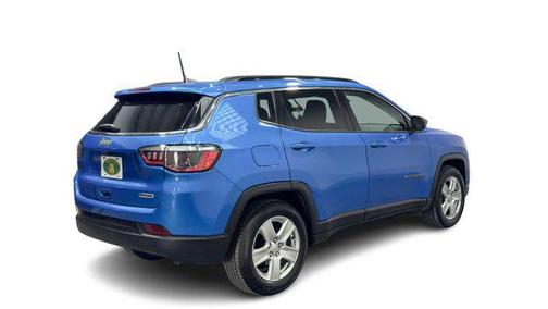 Laser Blue Pearlcoat 2022 Jeep Compass Latitude