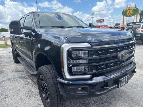 Antimatter Blue Metallic 2024 Ford F-250 Lariat