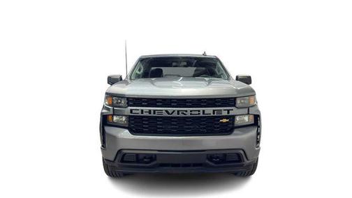 Satin Steel Metallic 2021 Chevrolet Silverado 1500 Custom