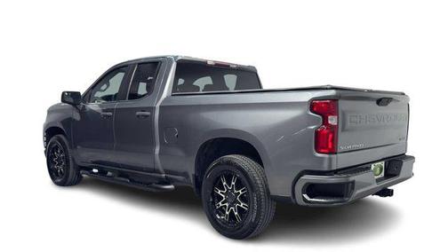 Satin Steel Metallic 2021 Chevrolet Silverado 1500 Custom