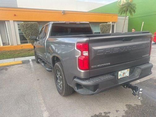 Satin Steel Metallic 2021 Chevrolet Silverado 1500 Custom