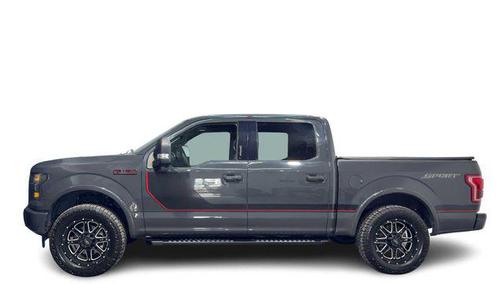 Gray 2017 Ford F-150 Lariat