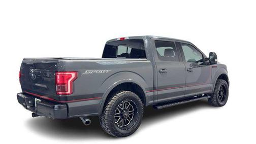 Gray 2017 Ford F-150 Lariat