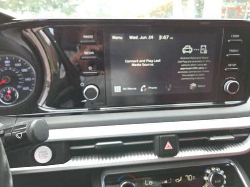 Wolf Gray 2021 Kia K5 GT-Line