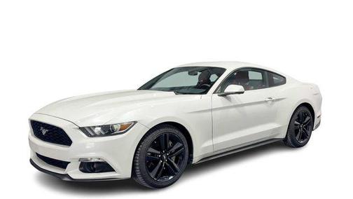 White Platinum 2017 Ford Mustang EcoBoost Premium