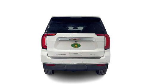 White Frost Tricoat 2021 GMC Yukon SLT