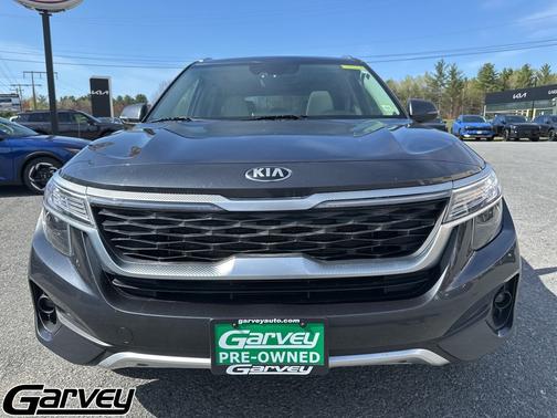 Gray 2021 Kia Seltos EX