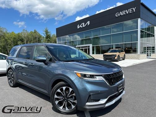 Blue 2024 Kia Carnival EX