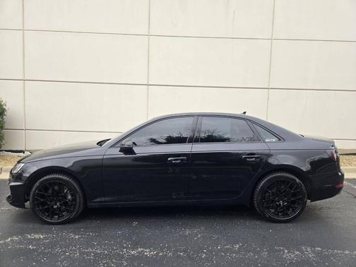 Black 2017 Audi A4 2.0T Premium