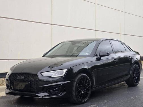 Black 2017 Audi A4 2.0T Premium