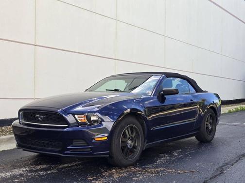 Blue 2012 Ford Mustang V6