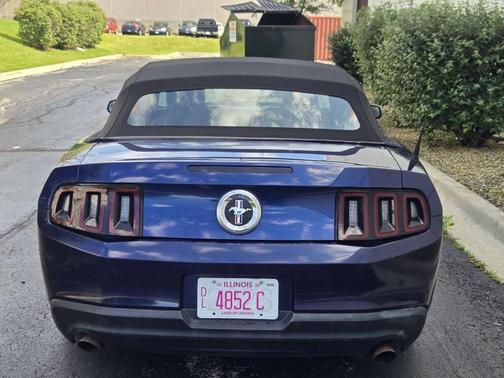Blue 2012 Ford Mustang V6