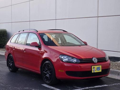 Tornado Red 2014 Volkswagen Jetta SportWagen Auto S