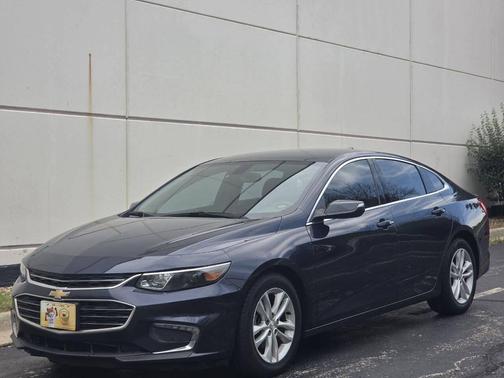 Blue 2017 Chevrolet Malibu 1LT